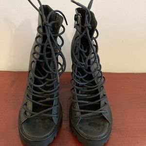 Jeffrey Campbell Lace Up Heels